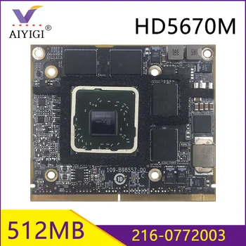 Grafička kartica Radeon HD5670 HD5670M 512 MB GDDR3 216-0772003 s X-nosačem Za iMac 21 