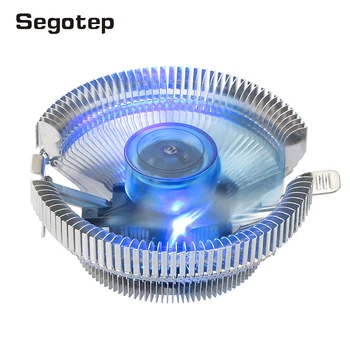 Segotep Way cooler 90 mm Ventilator 3PIN LED 65 W Cpu Hlađenje za Intel LGA 1151/1150/1155/1156/775 i AMD FM2 +/FM2/FM1/AM3 + AM3/AM2 + AM2 0