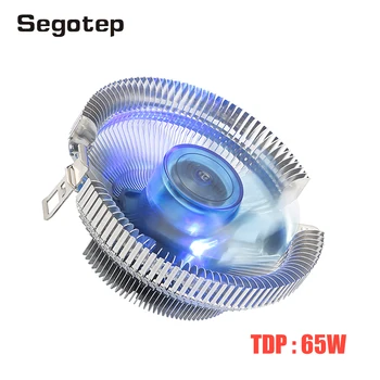 Segotep Way cooler 90 mm Ventilator 3PIN LED 65 W Cpu Hlađenje za Intel LGA 1151/1150/1155/1156/775 i AMD FM2 +/FM2/FM1/AM3 + AM3/AM2 + AM2 2