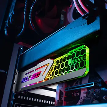 Jonsbo V3 RGB Držač Grafičke kartice Potporni Okvir 3 Pin Led Nosač Za GPU Grafičke kartice S Automatskom Promjenom Boje Kit za Hlađenje Vode Držač 3
