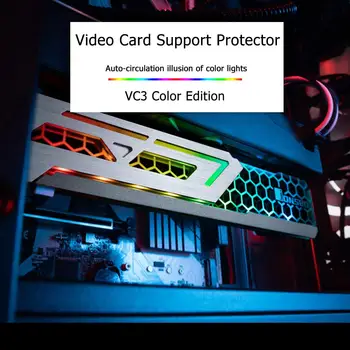 Jonsbo V3 RGB Držač Grafičke kartice Potporni Okvir 3 Pin Led Nosač Za GPU Grafičke kartice S Automatskom Promjenom Boje Kit za Hlađenje Vode Držač 5