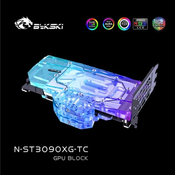 Bykski N-ST3090XG-TC GPU Blok za hlađenje vode Stražnji široka Stražnja Ploča Hladnjaka Za Zotac RTX 3090 3080 Gaming OC 5