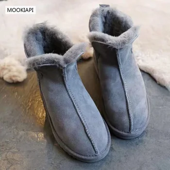2019 godine u Australiji pojavio najnoviji kvalitetne zimske cipele od prave ovčje, 100% prirodne vune, monotono ženske cipele, besplatna dostava.