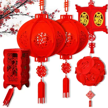 88 Cm Vodootporan Crvene Papirnate Svjetiljke Good Fortune za Kineske Nove Godine Proljetni Festival College Proslava Doma Dekor