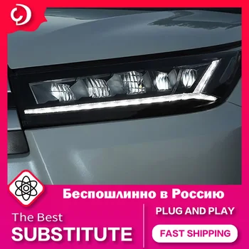 AKD Auto-Stil Svjetla za Toyota Highlander Svjetla 2018-2021 Nova Led Svjetla Kluger DRL Glavu Downlight Led Projektor 2