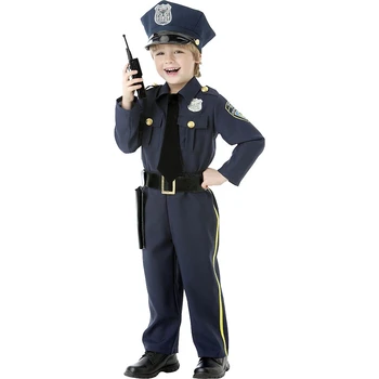Dječji Kostim Policajac Za Dječake I Djevojčice, Karnevalska Zabava, Komplet Odjeće Policajac Policije New Yorka