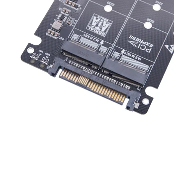 Adapter SSD M. 2 SSD za Sad 2 Adapter M2 SATA NVMe Ključ B/M NGFF SSD-ovi za PCI-e U2 SFF-8639 Adapter za Pretvaranje PCIe M2 za PC Računala 4