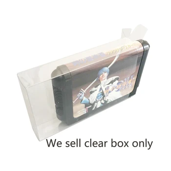 Prozirna prozirna kutija za Sega Mega Drive MD EU US verzija za zbirku igre kartica zaslon za pohranu zaštitna kutija za kućne ljubimce 1