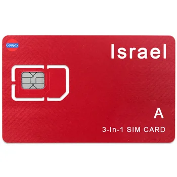 Izraelska prepaid Sim kartica za prijenos podataka, A Izraelske turističke sim kartica Cellcom, plan 4G sim kartice neograničen internet, internet sim kartica