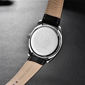 2022 Novi Benyar Dizajn Brend Luksuznih Gospodo Kvarcni Satovi Sportski 30 m Vodootporan Japan Miyata Lampica Kronograf Reloj Hombre 5