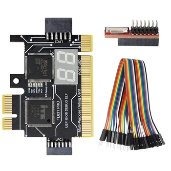 TL631 PRO PCI Dijagnostička Kartica Pribor za PC kartice PCI-E MINI Matične Ploče LPC Dijagnostički Analizator Tester Debug Kartice 0