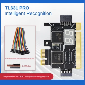 TL631 PRO PCI Dijagnostička Kartica Pribor za PC kartice PCI-E MINI Matične Ploče LPC Dijagnostički Analizator Tester Debug Kartice 3