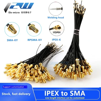 5 kom. kabel SMA, jack IPEX za SMA-K s priključkom uFL / u.FL / IPX / IPEX UFL za SMA priključkom RG1.13 Antena RF Kabel sklopa RP-SMA-K