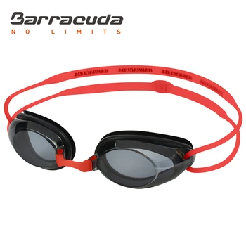 Barracuda Dr.B Naočale Za Plivanje Kod Kratkovidnosti, Za Maglu, Sa Zaštitom Od Uv Zračenja, Korektivne Leće Na Recept Za Odrasle, Žene, Muškarce #2195 Crvena 0