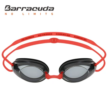 Barracuda Dr.B Naočale Za Plivanje Kod Kratkovidnosti, Za Maglu, Sa Zaštitom Od Uv Zračenja, Korektivne Leće Na Recept Za Odrasle, Žene, Muškarce #2195 Crvena 1