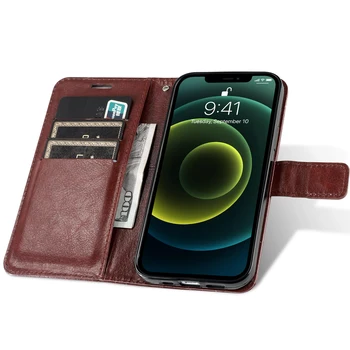 držač za kartice torbica torbica za MAČKA S62 Pro kožna Flip Torbica Retro torba novčanik torbica za telefon poslovne flip poklopac 3