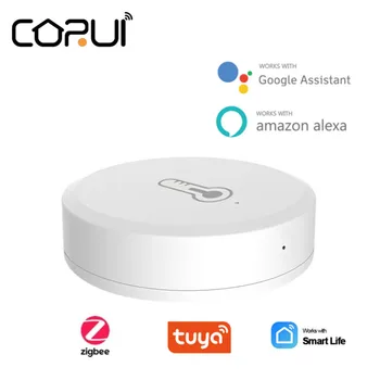 CORUI ZigBee Inteligentni Senzor temperature i vlažnosti Pametna Kućni uređaj Smart Life Control APP Kompatibilan Sa Alexa Google Home