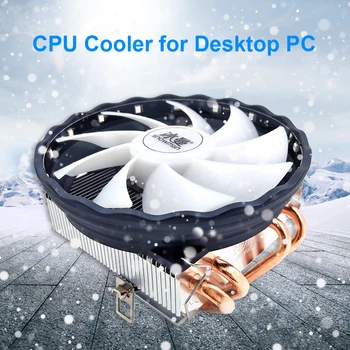 SNJEGOVIĆ 4 Topline Cijevi Way cooler 4 Pin PWM RGB PC miran Intel LGA 2011 1200 1150 1151 1155 1366 775 AM4 AM3 AM2 Ventilator za hlađenje procesora 1