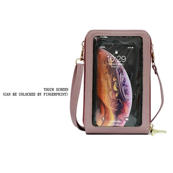Mali višenamjenski ženska torba veliki kapacitet, jednostavan naramenica, monotono funky jedno rame sa zaslonom osjetljivim na dodir mobil 0