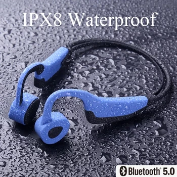 K7 Slušalice s Koštane Vodljivosti MP3 player Sportske Slušalice 16G Memorije IPX8 Vodootporne Slušalice za Jedrenje i Ronjenje za Android i Ios