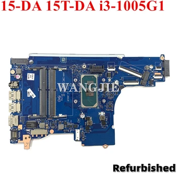Punjeni naknada za HP-15-DA 15T-DA 250 G7 Matična ploča laptopa SRGKF i3-1005G1 Procesor na ploči GPI52 LA-J951P Matična ploča Testiran je u Redu 0