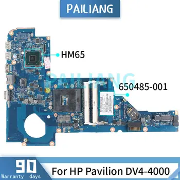 Za HP Pavilion DV4-4000 Matična ploča HM65 650485-001 Matična ploča laptopa DDR3 testiran je u REDU