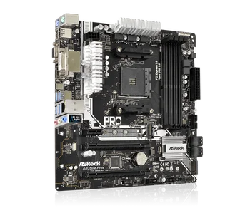 B350M Matična ploča ASRock AB350M Pro4 Matična ploča AM4 DDR4 64 GB Za cpu AMD Ryzen/7th Gen A-Series HDMI USB3.1M.2 Micro ATX 3