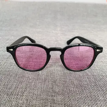 Moderan Vintage Okrugle Sunčane Naočale U Stilu Johnny Depp S Prozirnim Zatamnjenim Staklima, Marke Dizajn, Večernje Emisije, Sunčane Naočale Oculos De Sol 4