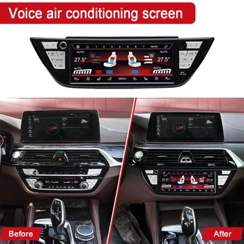 Ažuriranje Glasovnog Upravljanja LCD Panel Ac IPS Zaslon Osjetljiv na dodir Za BMW 5/6 Serije M5 X3 X3M X4 X4M Moto Traka za Kontrolu Klime Klima-uređaj