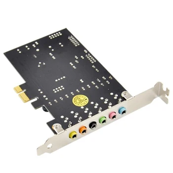 Zvučna kartica pci-e 7.1 CH Stereo Surround zvuk PCI-E Ugrađeni 7.1-Kanalni Audio Uređaj CM8828 4