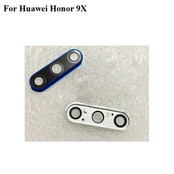 Za Huawei Honor 9X9 X Straga Stražnja Kamera Stakleni Objektiv + Poklopac Kamere Krug Telo rezervni Dijelovi Zamjena test dobar 6,59 
