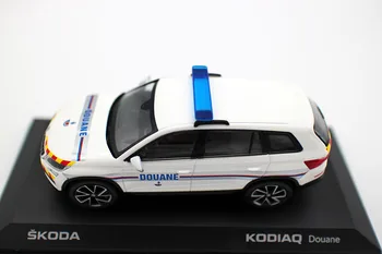 NorRev Model 1:43 Skodaa KODIAQ Douane Policijski automobil Baci pod pritiskom Igračke od legure za kolekcionarski poklon 5