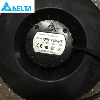 Originalni za delta KFB1748VHT 175x69 mm 48 U 1.36 A 3600 o/min 374,67 CFM 70DBA inverter industrijski centrifugalni ventilator za hlađenje