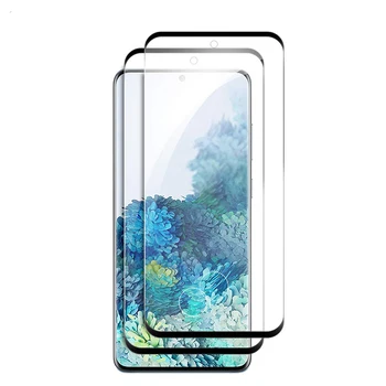 3D Potpuno Zakrivljeni Kaljeno Staklo S20plus za Samsung Galaxy S20 Ultra Zaštitna Folija Za Zaslon S 20 Plus S20ultra vidrio templado 1