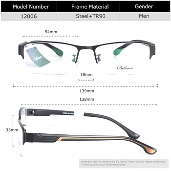 Okvira Za Naočale Bellcaca Muške Naočale Glupan Računalne Optički Prozirne Folije Prozirne Leće Okvira Za Naočale Za Muškarce 12006 1