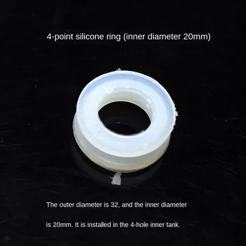 20 komada 47 mm 58 mm 45 mm 37 mm 25 mm silikon silikagel o-brtveni prsten za solarni bojler vakuumska cijev 4
