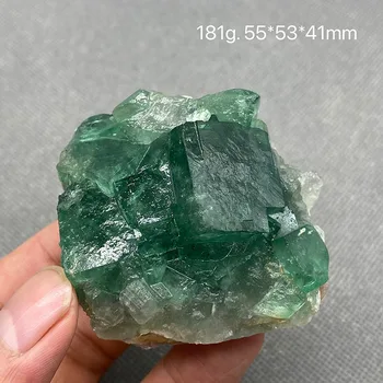100% Prirodni zeleni fluorit Uzorak minerala klaster Kamenje i kristali Zdrav crystal Besplatna dostava