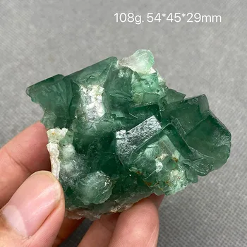 100% Prirodni zeleni fluorit Uzorak minerala klaster Kamenje i kristali Zdrav crystal Besplatna dostava 1