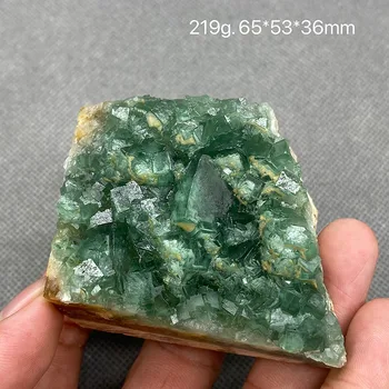 100% Prirodni zeleni fluorit Uzorak minerala klaster Kamenje i kristali Zdrav crystal Besplatna dostava 3