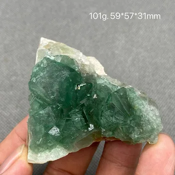 100% Prirodni zeleni fluorit Uzorak minerala klaster Kamenje i kristali Zdrav crystal Besplatna dostava 5