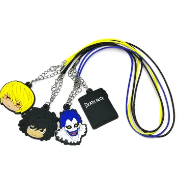 1PC PVC novi stil Trake Marame moda anime ogrlica crtani slika Uže krug kreativnih nakit je savršeni djeci fanovima kreativni dar 5